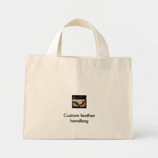 Tote Mini Bolsa de couro personalizada