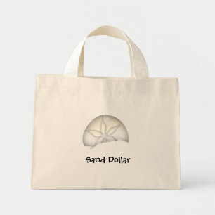 Tote Mini Bolsa de praia de Dólar de Areia