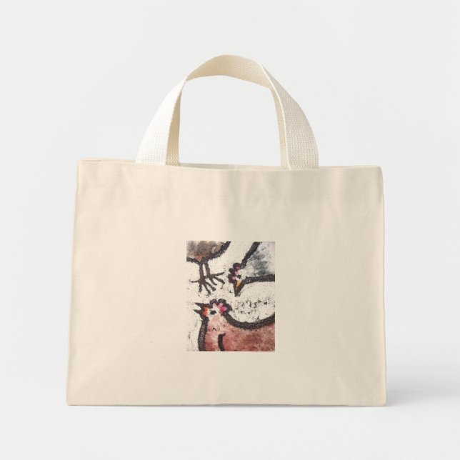 Tote Mini bolsa pintinho pintinho pintinho  (Frente)