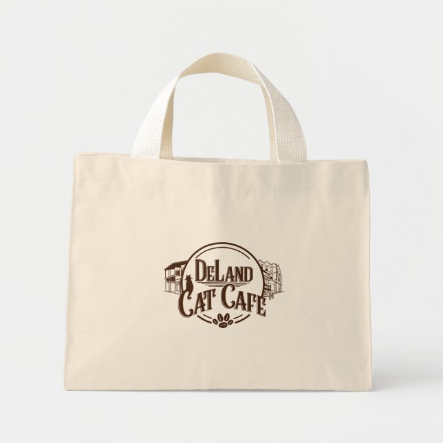 Tote Mini DeLand Cat Café Tiny Bolsa (Frente)