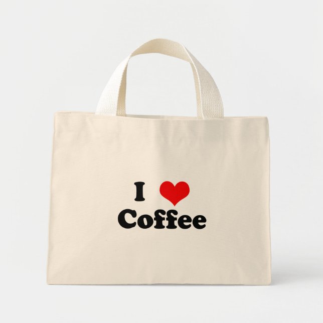 Tote Mini I Heart Bolsa Bas - Personalizado (Frente)