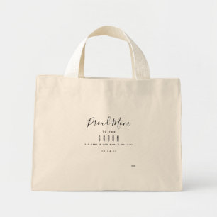 Tote Mini Mãe Orgulhosa Personalizada HAMbyWG Bolsa