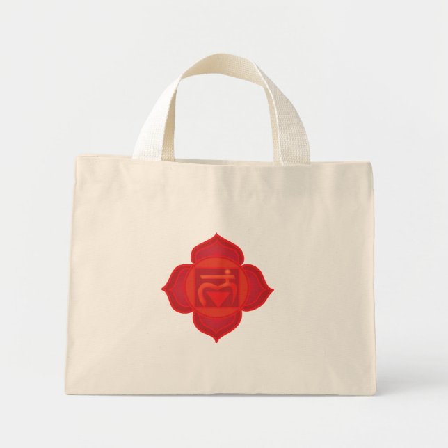 Tote Mini Muladhara chakra Tiny Bolsa (Frente)