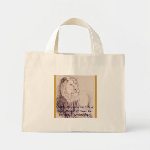 Tote Mini O Leão Judah Impediu a Bolsa