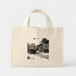 Tote Mini TRC Neon Streetcar no stn Natural Tiny Bolsa