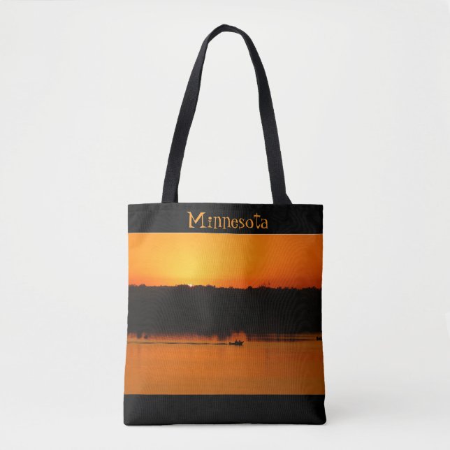 Tote Minnesota Sunset-LadybSlipper Bolsa (Frente)