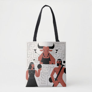 Tote Minotaur Labyrinth Bolsa
