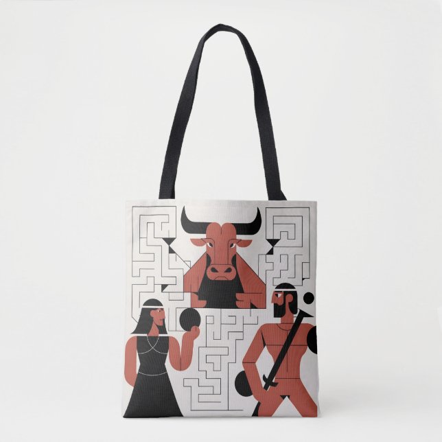 Tote Minotaur Labyrinth Bolsa (Frente)