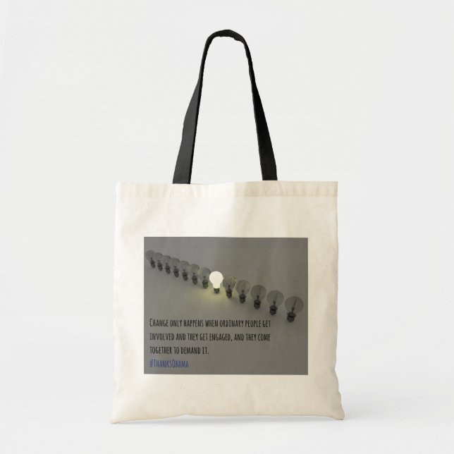 Tote Mude acontece somente (1) o bolsa (Frente)