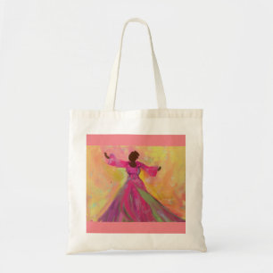 Tote Mulher Africana Dançando Bolsa Feminina
