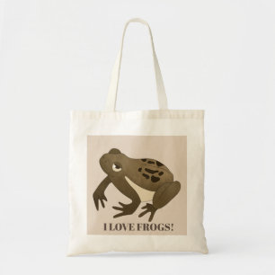 Tote Mulheres bonitas eu adoro sapos na bolsa