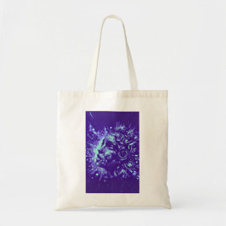Tote Musa Mecânica | Bolsa Purple Cyberpunk