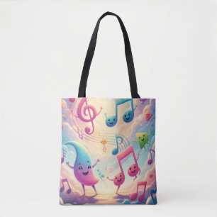 Tote Música Rainbow Bolsa