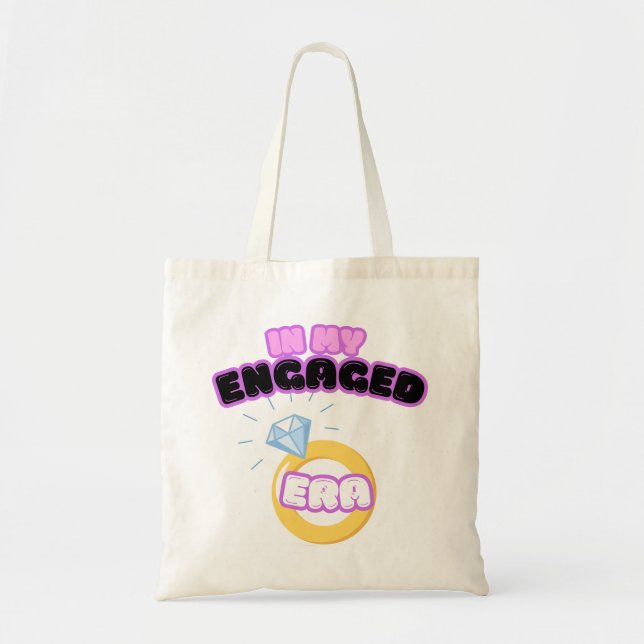 Tote Na minha era noiva bolsa (Frente)