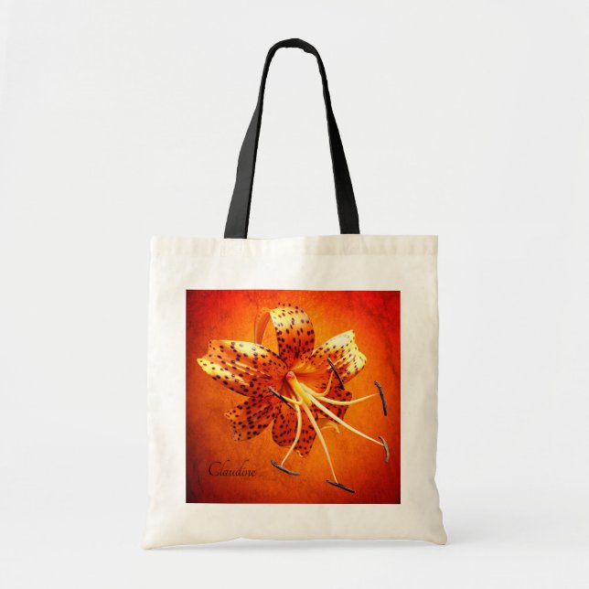 Tote "Nada" o bolsa feito sob encomenda Bashful do (Frente)