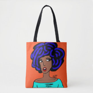 Tote "Não consigo enxergar isso" Bolsa de canvas
