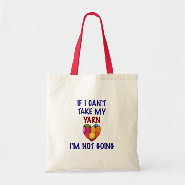 Tote Não pode tomar meu fio - o bolsa (Frente)