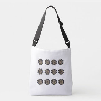 Tote-Navy Mandala Efeito 3D Sacola Tote