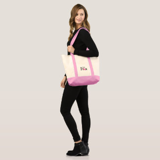 Tote No Bolsa de Impulso Rosa