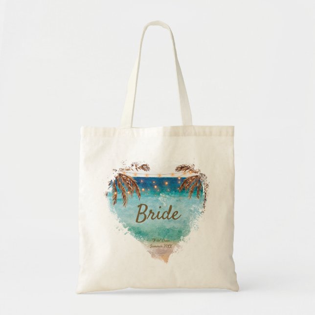 Tote Noiva da equipe eu faço o bachelorette da bolsa de (Frente)