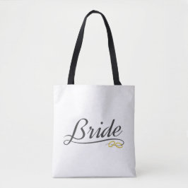 Tote Noiva Elegante Calligraphy de Casamento | Bolsa To