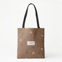 Nome Personalizado Bolsa de Leitores de Livros Ant