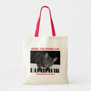 Tote Nora The Piano Cat Bolsa 001