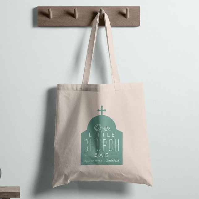 Tote Nossa pequena bolsa de igreja, fofa bolsa de domo  (Criador carregado)