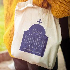 Tote Nossa pequena bolsa de igreja, linda abóbada ortod