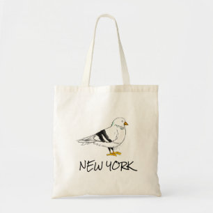 Tote Nova Iorque NYC Trip Pigeon Aves Bolsa