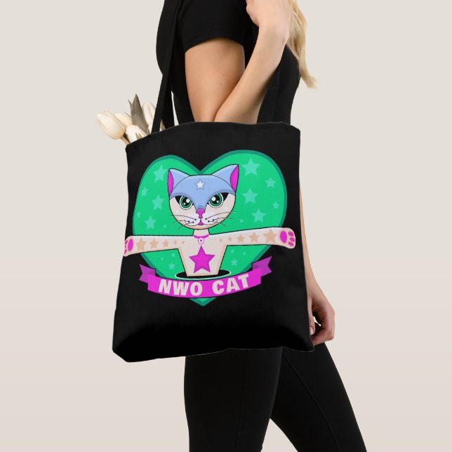 Tote NWO Cat Bolsa (Close Up)