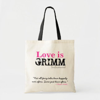 Tote O amor é o bolsa de Grimm + Citações