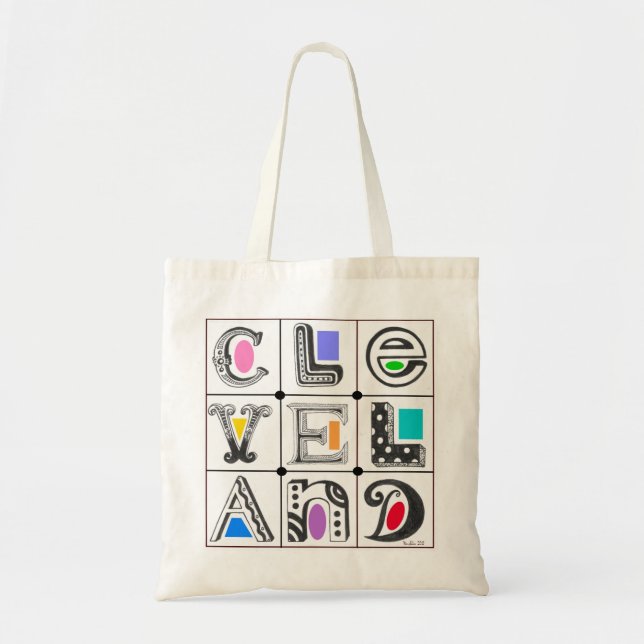 TOTE O BOLSA 1 DE CLEVELAND (Frente)