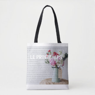 Tote O bolsa à moda - primavera - francês inspirado