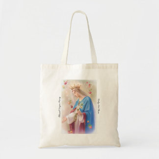 Tote O bolsa abençoado das canvas da Virgem Maria