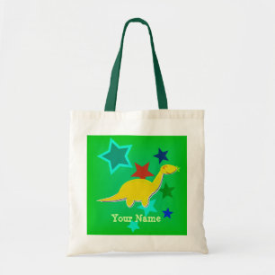 Tote O bolsa amarelo do saco do nome de estrelas do