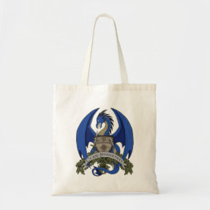 Tote O bolsa (azul) do mantimento da crista dos dragõe
