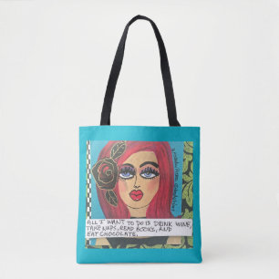 TOTE O BOLSA BAG-ALL QUE EU QUERO FAZER É COMER O