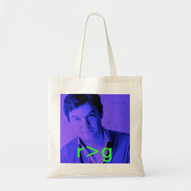 Tote O bolsa #Based de Piketty (Frente)