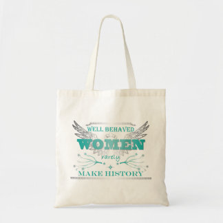Tote O bolsa bem comportado das mulheres - turquesa