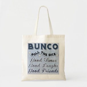 Tote O bolsa bonito de Bunco - role os dados