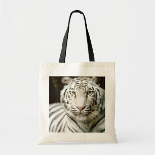 Tote O bolsa branco do tigre