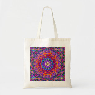 Tote O bolsa brilhante da mandala de India