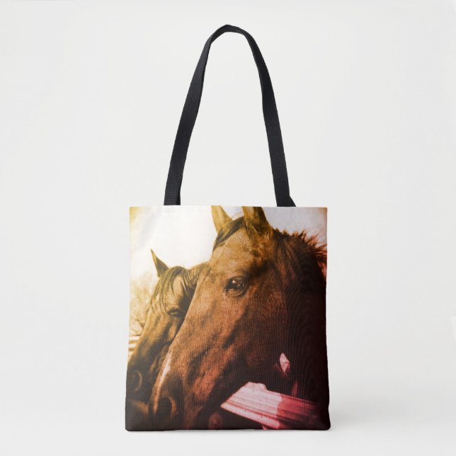Tote O bolsa - cavalo vermelho (Frente)