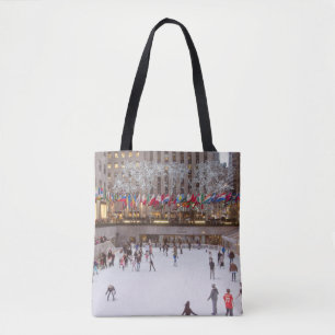 Tote O bolsa Center do patinagem no gelo de Rockefeller