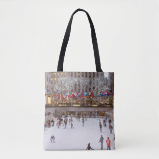 Tote O bolsa Center do patinagem no gelo de Rockefeller