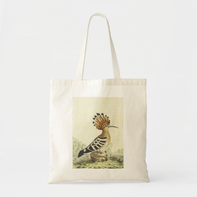 Tote O bolsa com crista do pássaro (Frente)