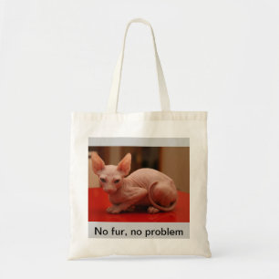 Tote o bolsa com um gatinho bonito do sphynx