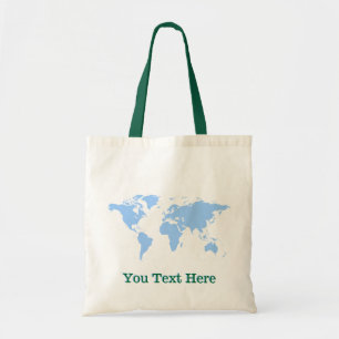 Tote O bolsa conhecido feito sob encomenda da geografia