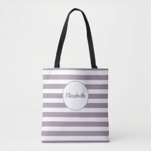 Tote O bolsa conhecido listrado